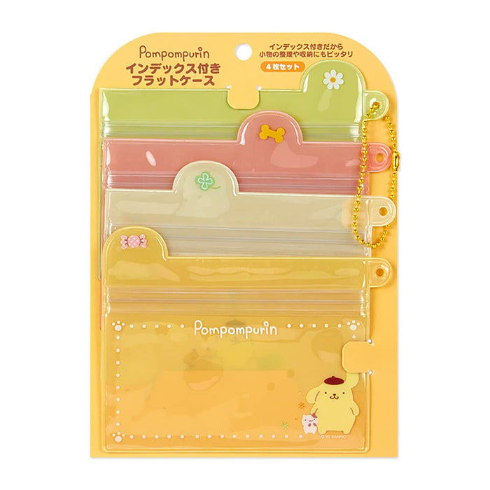 SANRIO Index Flat Case Set Pom Pom Purin- Japan Figure Store - #1 Bring To You The Best Japanese Goods