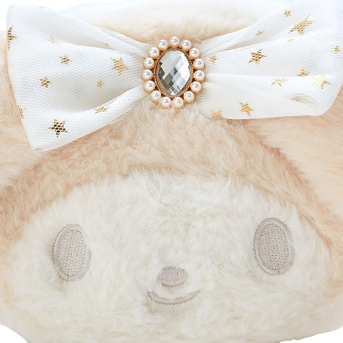 Sanrio My Melody Pouch 12x22x6cm White 208698- Japan Figure Store - #1 Bring To You The Best Japanese Goods