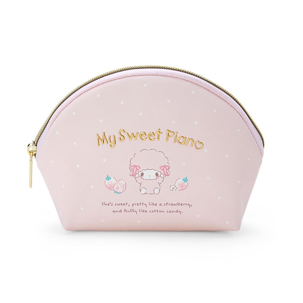 Sanrio My Sweet Piano Compact Pouch 13x17x6cm - Perfect for New Life Personal Accessories- Japan Figure Store - #1 Bring To You The Best Japanese Goods