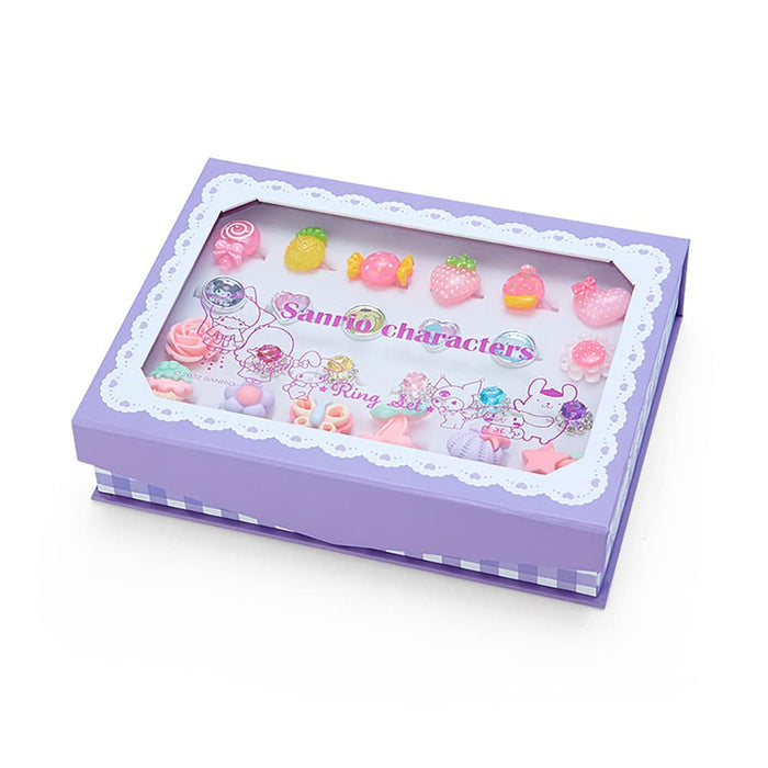 Sanrio Characters Fashionable And Cute Ring Set Japanese Kids Accessories- Japan Figure Store - #1 Bring To You The Best Japanese Goods