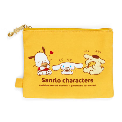 SANRIO Flat Pouch Set Characters Oomori Design- Japan Figure Store - #1 Bring To You The Best Japanese Goods