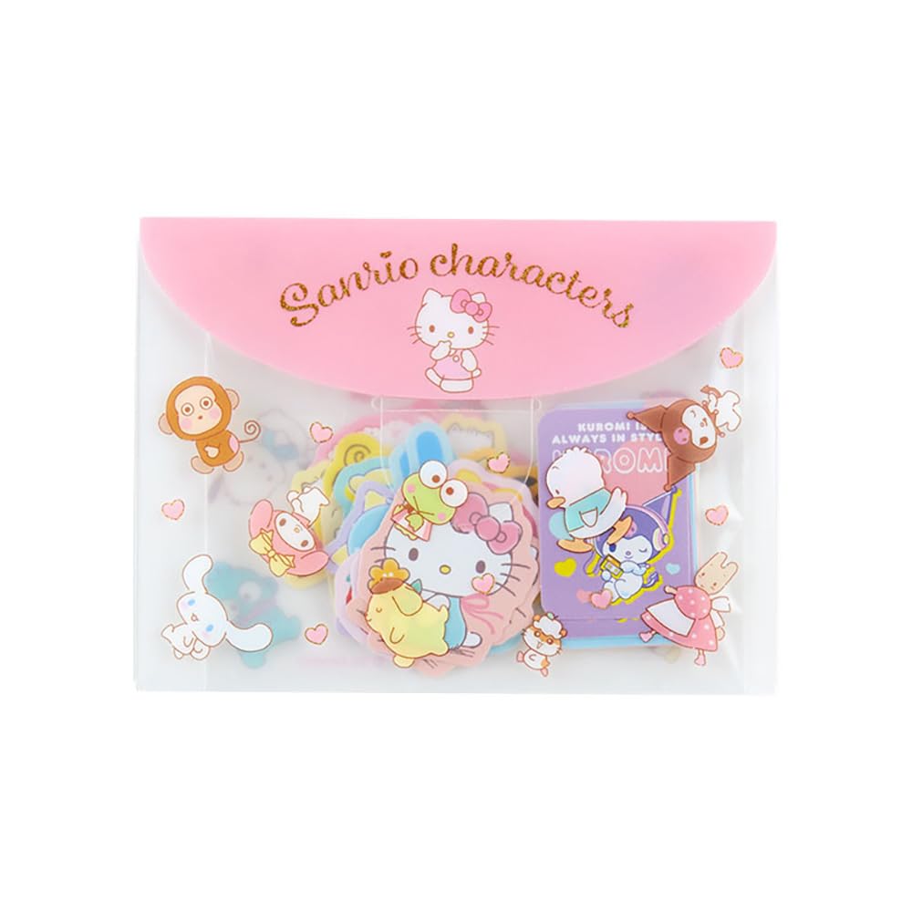 Sanrio Characters Sticker & Case Set Japan 401650- Japan Figure Store - #1 Bring To You The Best Japanese Goods