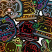 Sanrio Characters Sticker Set Vivid Neon 563331- Japan Figure Store - #1 Bring To You The Best Japanese Goods