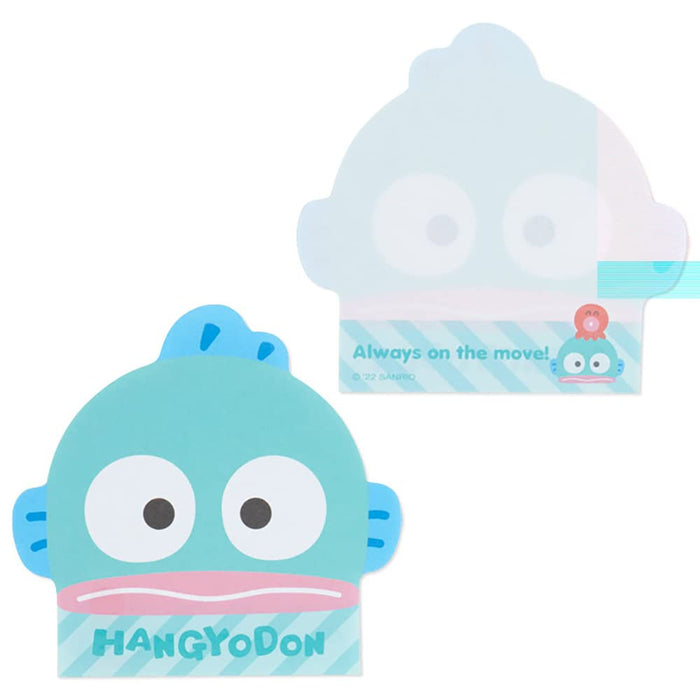 SANRIO Character Face Shaped Memo Hangyodon- Japan Figure Store - #1 Bring To You The Best Japanese Goods