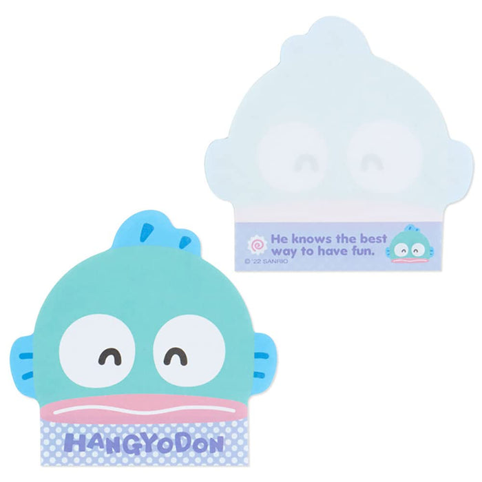 SANRIO Character Face Shaped Memo Hangyodon- Japan Figure Store - #1 Bring To You The Best Japanese Goods