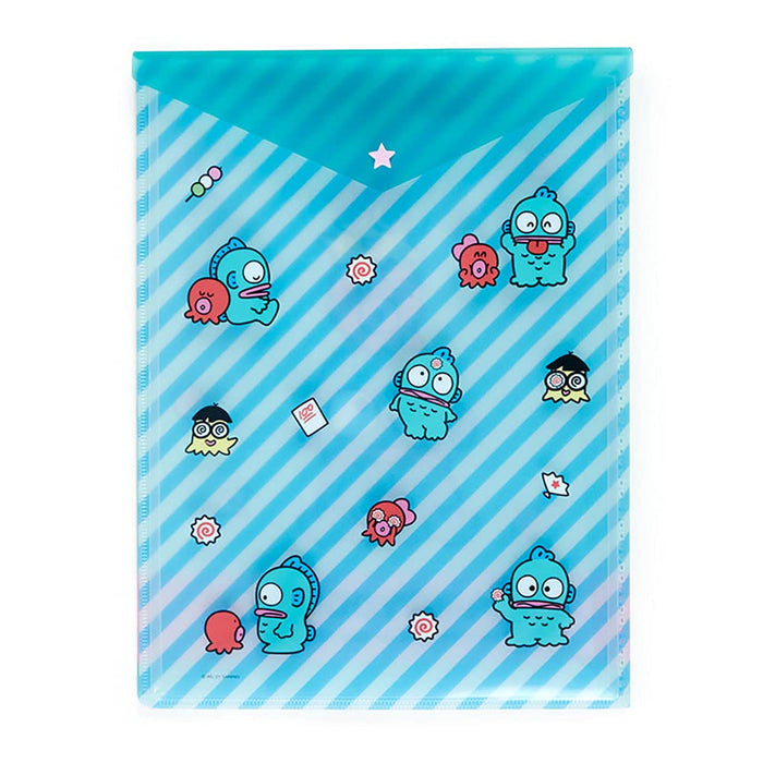 SANRIO - Clear File With Pocket Hankyodon- Japan Figure Store - #1 Bring To You The Best Japanese Goods