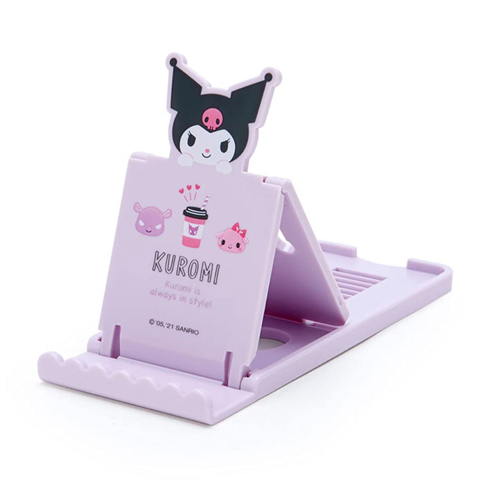 SANRIO Folding Smartphone Stand Kuromi- Japan Figure Store - #1 Bring To You The Best Japanese Goods