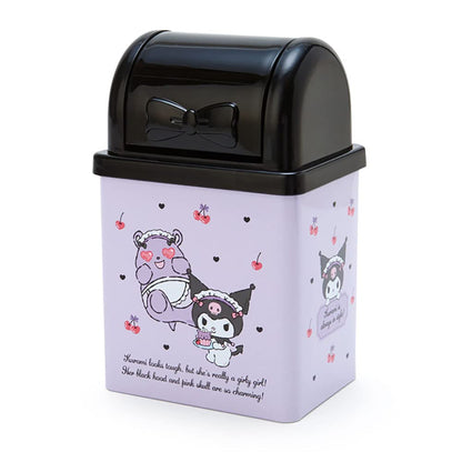 SANRIO Mini Wastebasket Kuromi- Japan Figure Store - #1 Bring To You The Best Japanese Goods