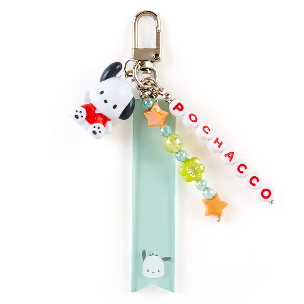SANRIO Key Chain With Alphabet Stickers Pochacco- Japan Figure Store - #1 Bring To You The Best Japanese Goods