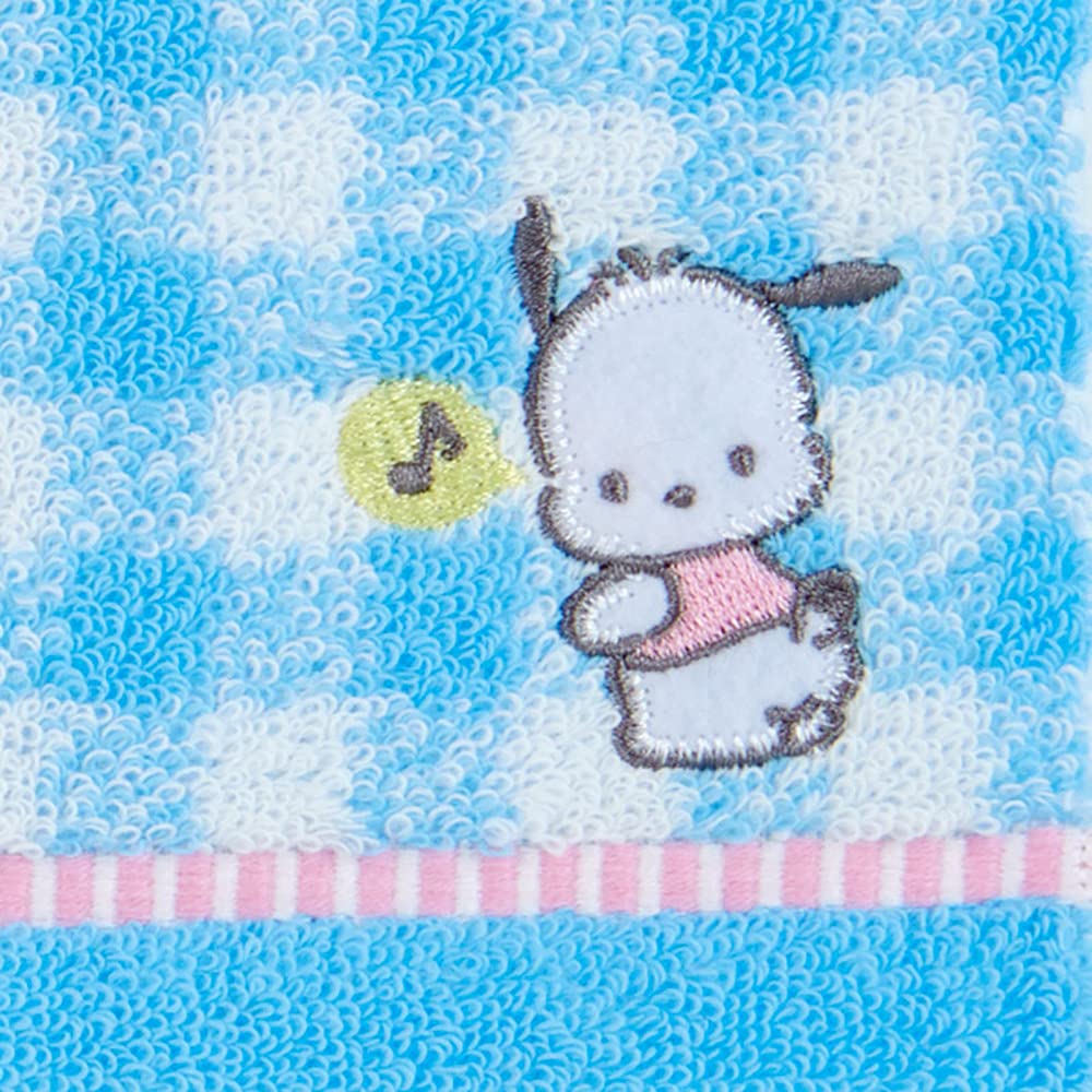 SANRIO Petit Towel Pochacco Gingham- Japan Figure Store - #1 Bring To You The Best Japanese Goods