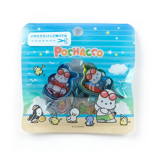 SANRIO - Summer Sticker Pack - Clear Pochacco- Japan Figure Store - #1 Bring To You The Best Japanese Goods