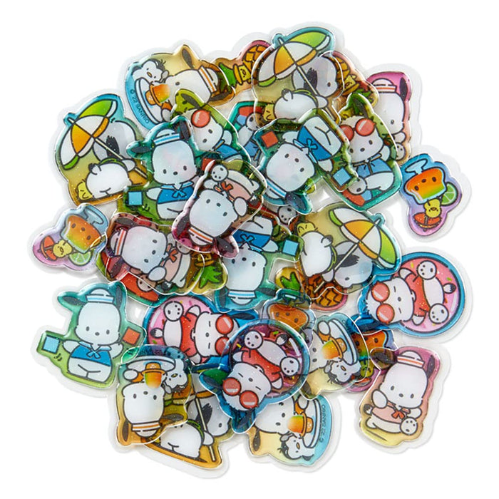 SANRIO - Summer Sticker Pack - Clear Pochacco- Japan Figure Store - #1 Bring To You The Best Japanese Goods