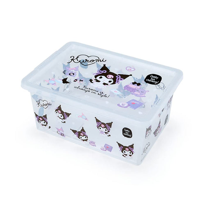 SANRIO Storage Case With Lid Kuromi- Japan Figure Store - #1 Bring To You The Best Japanese Goods