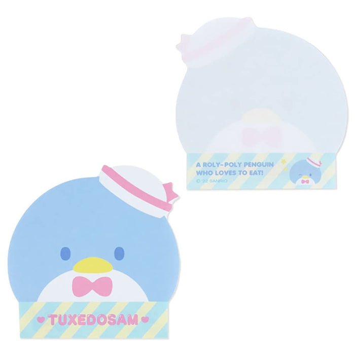 SANRIO Character Face Shaped Memo Tuxedo Sam- Japan Figure Store - #1 Bring To You The Best Japanese Goods