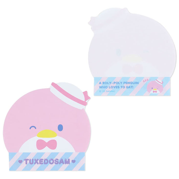 SANRIO Character Face Shaped Memo Tuxedo Sam- Japan Figure Store - #1 Bring To You The Best Japanese Goods