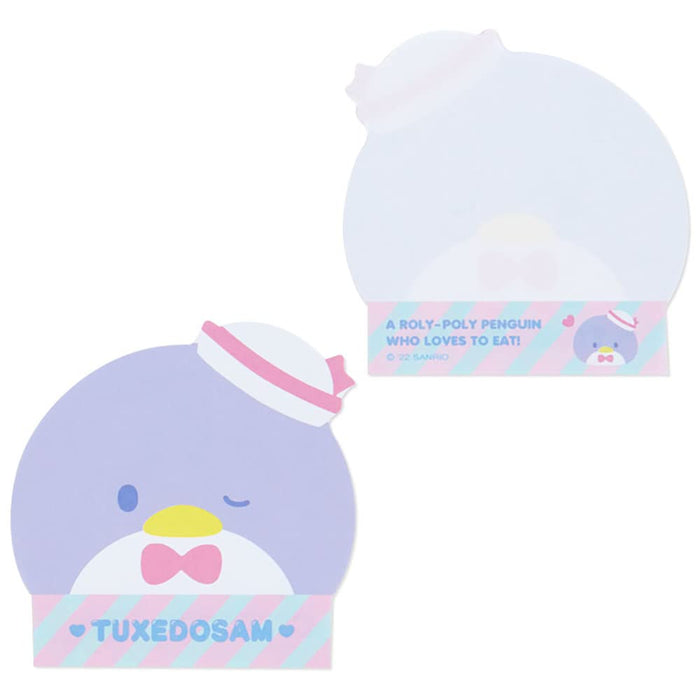 SANRIO Character Face Shaped Memo Tuxedo Sam- Japan Figure Store - #1 Bring To You The Best Japanese Goods