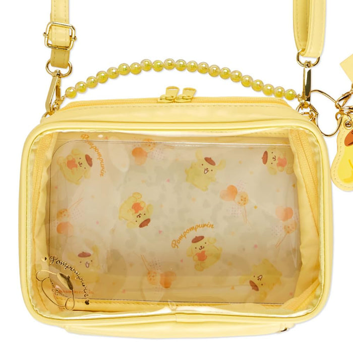 Sanrio Pompompurin Character Shoulder Bag 14x22x7.5cm - Model 206962- Japan Figure Store - #1 Bring To You The Best Japanese Goods