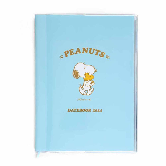 Sanrio Snoopy 2024 A5 Date Book Japan 703265- Japan Figure Store - #1 Bring To You The Best Japanese Goods