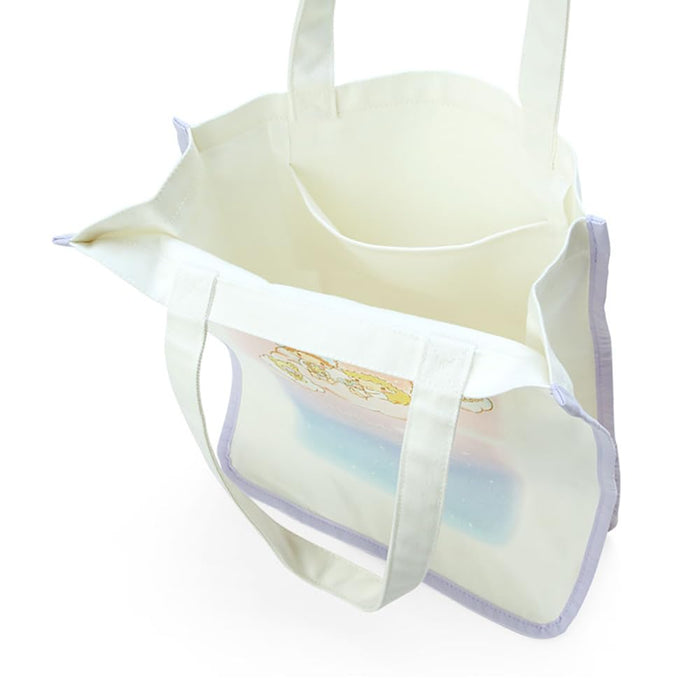 Sanrio Little Twin Stars Kikirara Tote Bag 38x31x10cm 231185- Japan Figure Store - #1 Bring To You The Best Japanese Goods