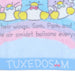 Sanrio Tuxedo Sam Balloon Dream Hand Towel 428060- Japan Figure Store - #1 Bring To You The Best Japanese Goods