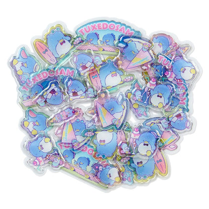 SANRIO Summer Sticker Pack Clear Tuxedo Sam- Japan Figure Store - #1 Bring To You The Best Japanese Goods