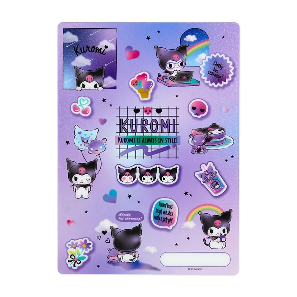 Sanrio Kuromi-Chan 18x0.1x25cm Kids Stationery 484920- Japan Figure Store - #1 Bring To You The Best Japanese Goods
