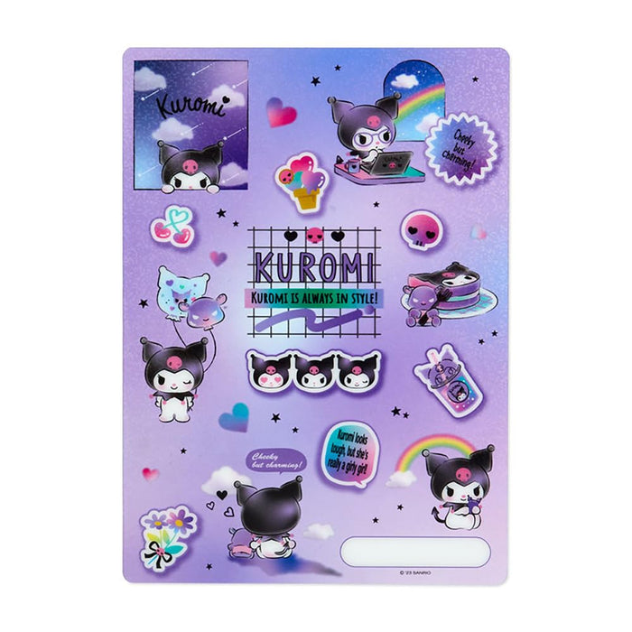 Sanrio Kuromi-Chan 18x0.1x25cm Kids Stationery 484920- Japan Figure Store - #1 Bring To You The Best Japanese Goods