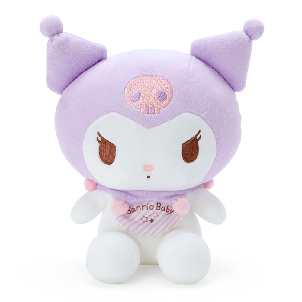 Sanrio Kuromi 17.5x12x19.5cm Washable Plush Toy Ideal Baby Gift- Japan Figure Store - #1 Bring To You The Best Japanese Goods