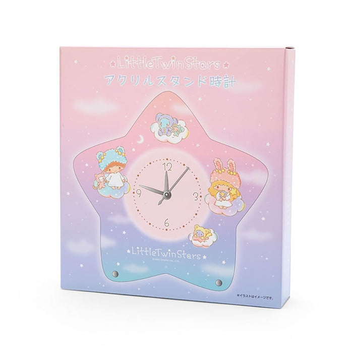 Sanrio Watch Little Twin Stars 18.2x19x7cm 014028- Japan Figure Store - #1 Bring To You The Best Japanese Goods