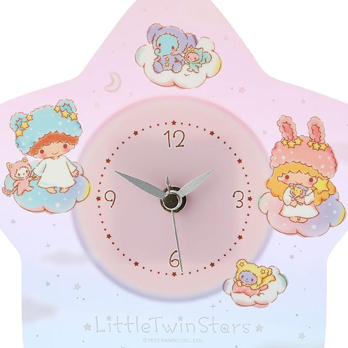 Sanrio Watch Little Twin Stars 18.2x19x7cm 014028- Japan Figure Store - #1 Bring To You The Best Japanese Goods