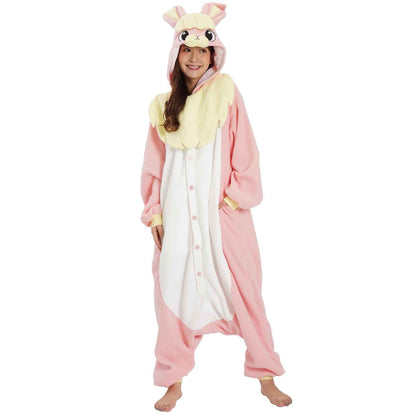 Sazac Southwark Rabbit Kigurumi Fleece 2933 Pink- Japan Figure Store - #1 Bring To You The Best Japanese Goods