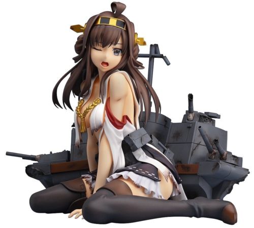 Scale Figure Kantai Collection -kancolle- Kongo Half-damage Ver. 1/8 Max Factory- Japan Figure Store - #1 Bring To You The Best Japanese Goods