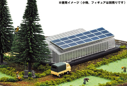 TOMYTEC Komono 065-3 Vinyl House 3 Green House Set N Scale- Japan Figure Store - #1 Bring To You The Best Japanese Goods
