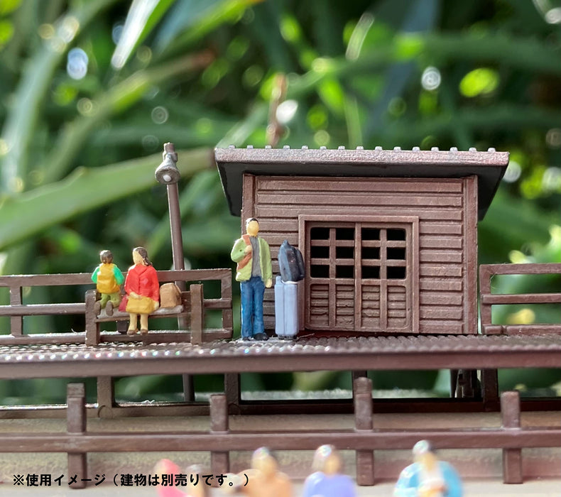TOMYTEC - - Ningen 134 Model People 'Passenger A' -Holidays- - N Scale- Japan Figure Store - #1 Bring To You The Best Japanese Goods