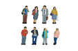 TOMYTEC Ningen 136 Model People 'People Standing' N Scale- Japan Figure Store - #1 Bring To You The Best Japanese Goods