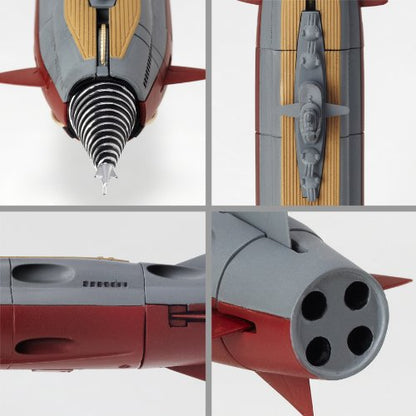 KAIYODO Sci-Fi Revoltech 034 Kaiteigunkan Atragon Gotengo- Japan Figure Store - #1 Bring To You The Best Japanese Goods