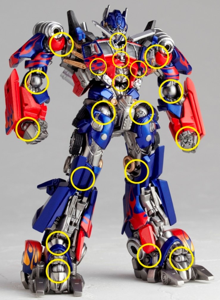 KAIYODO Sci-Fi Revoltech 030 Transformers Optimus Prime Figure- Japan Figure Store - #1 Bring To You The Best Japanese Goods