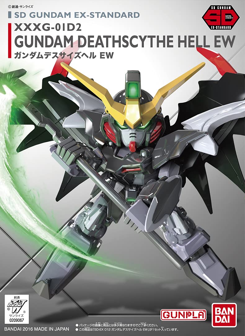 BANDAI Sd Gundam Ex-Standard 012 Gundam Deathscythe Hell Ew Non Scale Kit- Japan Figure Store - #1 Bring To You The Best Japanese Goods
