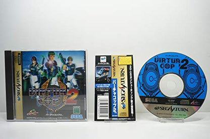 Sega Virtua Cop 2 For Sega Saturn - Used Japan Figure 4974365090975