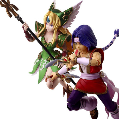 SQUARE ENIX Bring Arts Hawkeye & Riesz Figure Trials Of Mana- Japan Figure Store - #1 Bring To You The Best Japanese Goods