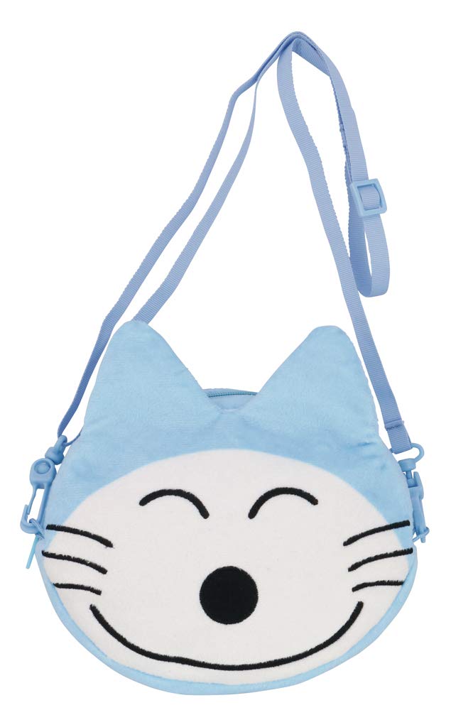 Sekiguchi Pikino Neko 11 Inch Blue 2Way Pouch – Versatile Storage Solution- Japan Figure Store - #1 Bring To You The Best Japanese Goods