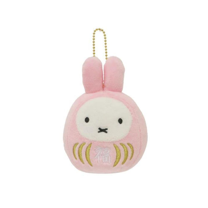 Sekiguchi Miffy Lucky Daruma Sakura Keychain H12 x W8cm by Dick Bruna- Japan Figure Store - #1 Bring To You The Best Japanese Goods