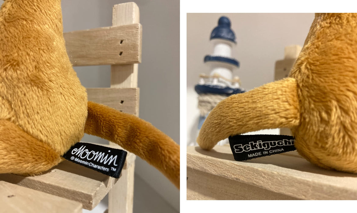 Sekiguchi Moomin Sniff Plush Toy Palm-Sized Stuffed Animal 567950- Japan Figure Store - #1 Bring To You The Best Japanese Goods