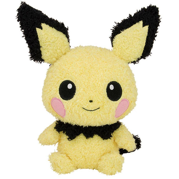 SEKIGUCHI Pokemon Fluffy Plush Doll Pichu- Japan Figure Store - #1 Bring To You The Best Japanese Goods