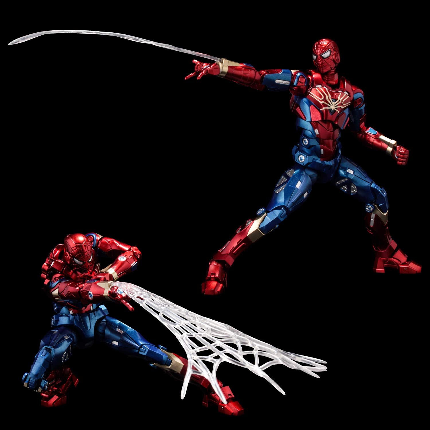 Sentinel Fighting Armor Iron Spider Non-Scale Abs Die-Cast Painted Action Figure- Japan Figure Store - #1 Bring To You The Best Japanese Goods