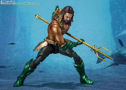 Bandai Spirits Sh Figuarts Aquaman 160mm ABS PVC Figure- Japan Figure Store - #1 Bring To You The Best Japanese Goods