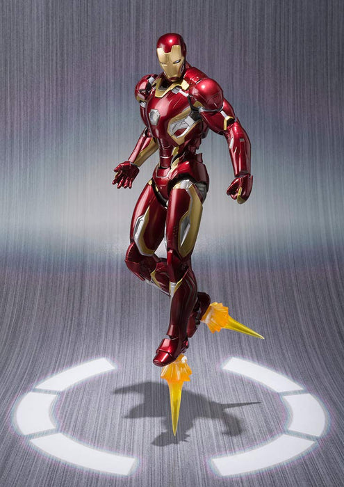 Bandai Spirits SH Figuarts Iron Man Mark 45 155mm ABS PVC Diecast Figure- Japan Figure Store - #1 Bring To You The Best Japanese Goods