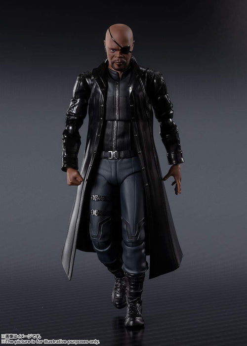 Bandai Spirits SH Figuarts Nick Fury 155mm PVC/ABS Figure- Japan Figure Store - #1 Bring To You The Best Japanese Goods