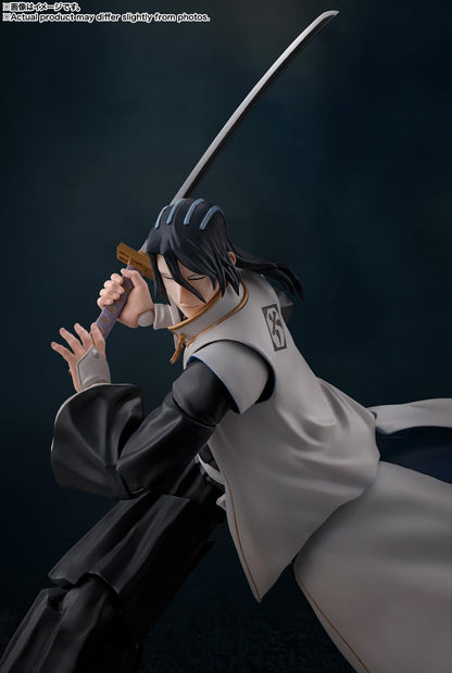 Bandai Spirits Sh Figuarts Bleach Byakuya Kuchiki 155mm ABS PVC Figure- Japan Figure Store - #1 Bring To You The Best Japanese Goods