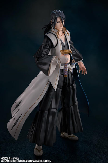 Bandai Spirits Sh Figuarts Bleach Byakuya Kuchiki 155mm ABS PVC Figure- Japan Figure Store - #1 Bring To You The Best Japanese Goods